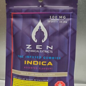Zen THC Gummies - 100mg - Indica