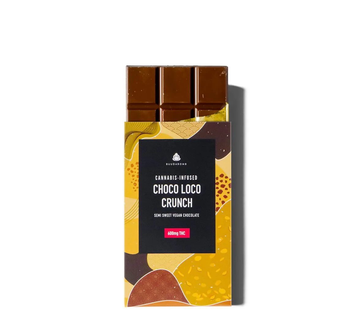 BUUDABOMB CHOCO LOCO CRUNCH 600mg