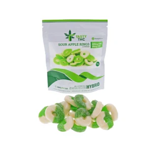 Sour Apple Rings (480mg THC/40mg CBD)