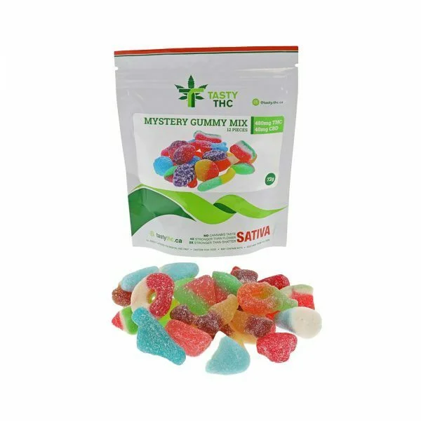 Tasty THC - Mystery Pack (720mg THC/100mg CBD)(12 pcs)