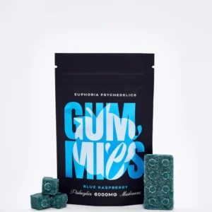 Euphoria Psychedelics - Blue Raspberry 6000mg