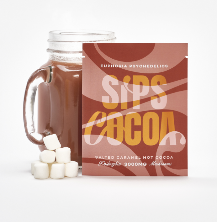 Euphoria Psychedelics - Salted Hot Chocolate Sips 3000mg