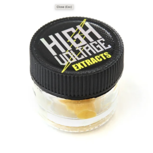 High Voltage Extracts Live Resin - Cherry Cream Pie (Indica)(1g)