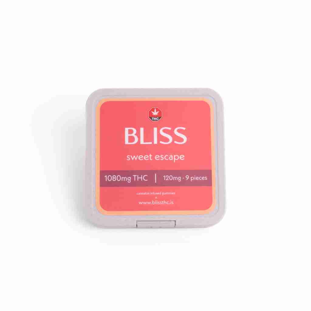 Bliss Edibles - Sweet Escape (1080mg thc)