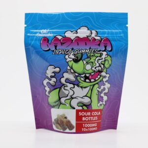 Bazooka - Sour Cola Bottles 1000mg