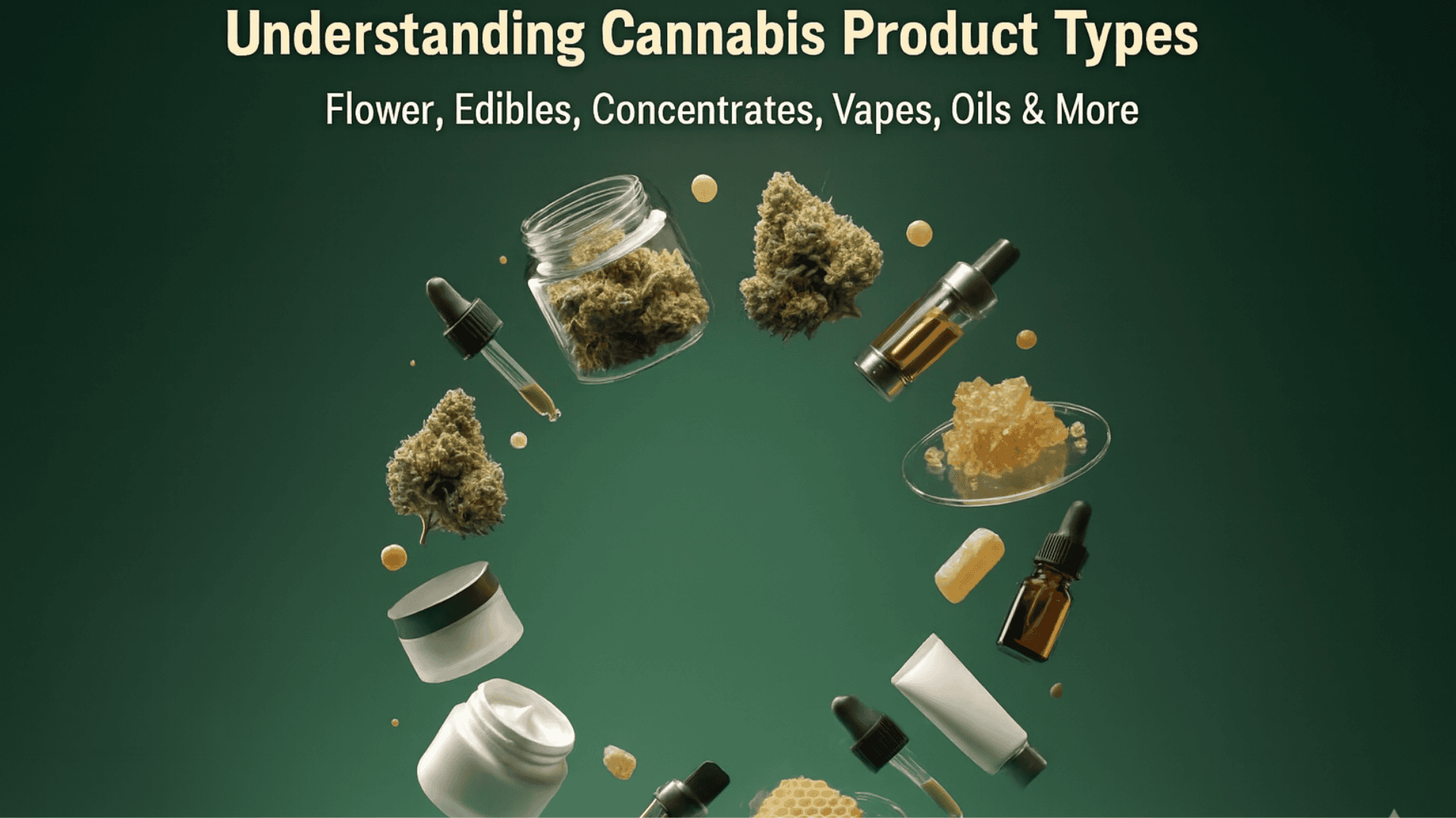 Understanding Cannabis Product Types: Flower, Edibles, Concentrates & More