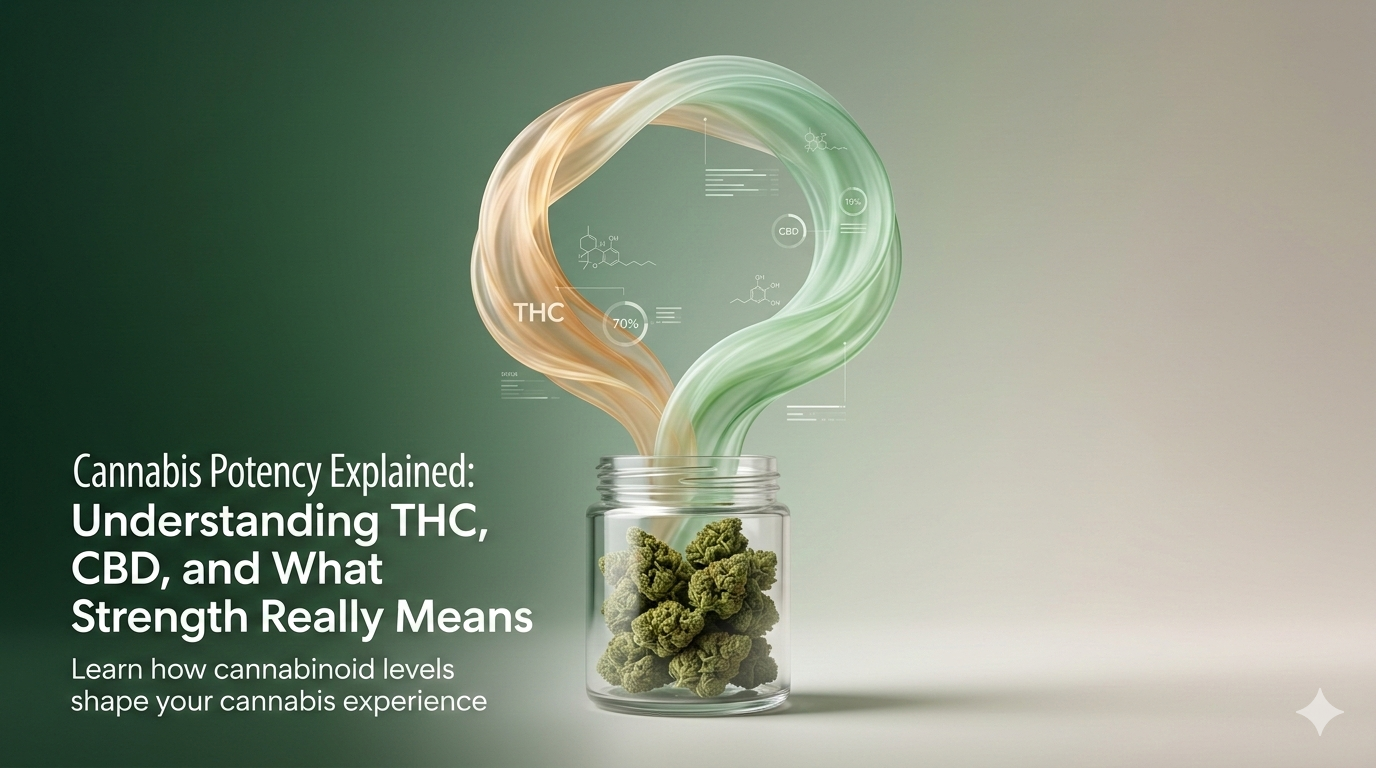 Cannabis Potency Explained: Understanding THC, CBD, and What Strength Really Means