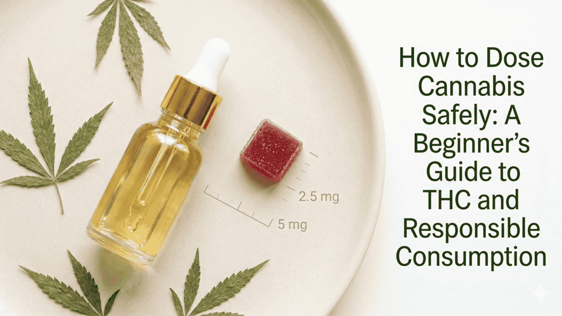 How to Dose Cannabis Safely: A Beginner’s Guide to THC and Responsible Consumption