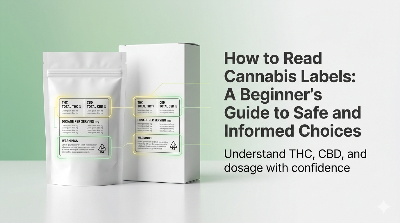 How to Read Cannabis Labels: A Beginner’s Guide to Safe and Informed Choices
