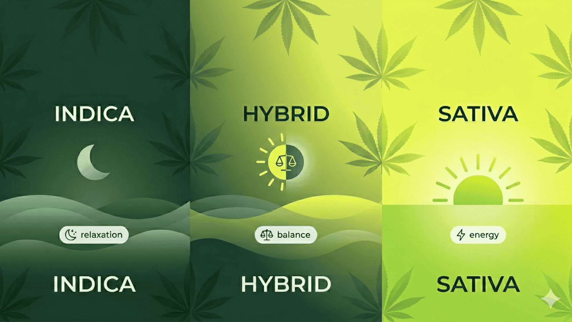 Indica vs Sativa vs Hybrid: Understanding Cannabis Types and Their Effects