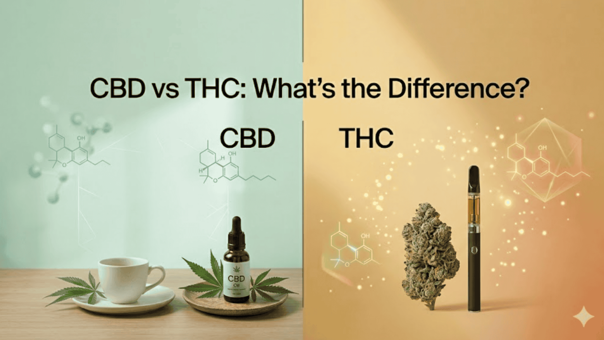 CBD vs THC: What’s the Difference and Which One Is Right for You?