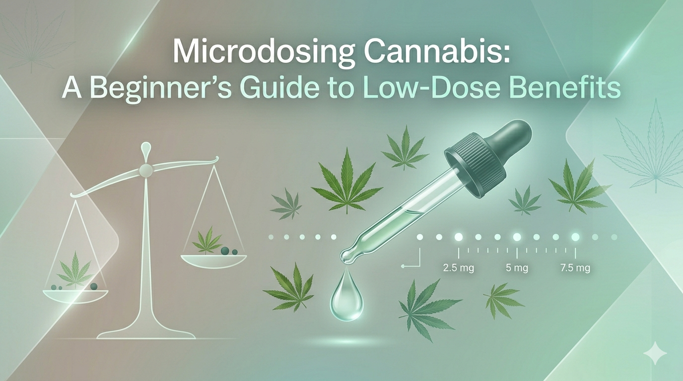 Microdosing Cannabis: A Beginner’s Guide to Low-Dose Benefits